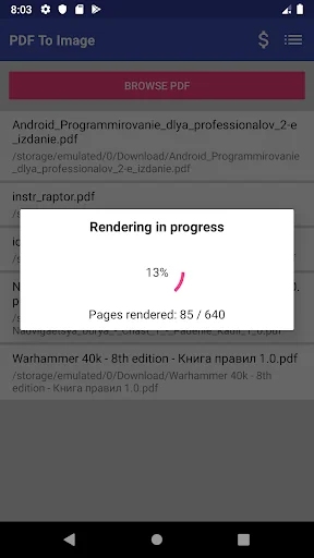 PDF to Image Converter screenshot 4