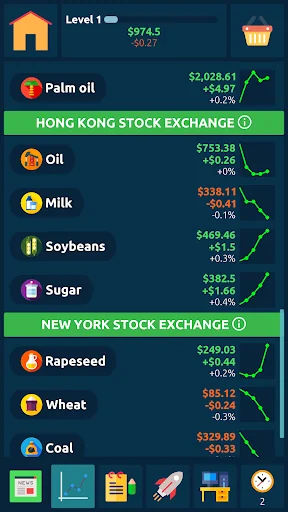 Stock Exchange Game Simulator screenshot 2