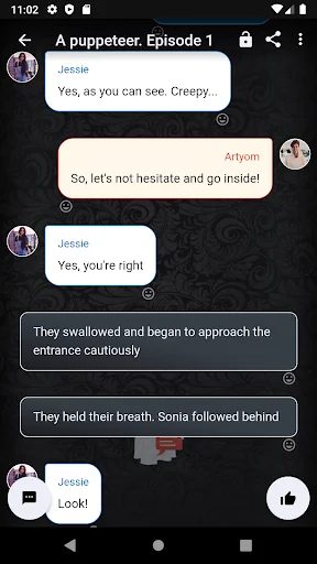 Mistory: Text Chat Story Maker screenshot 1
