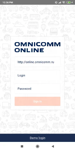 Omnicomm Online screenshot 1