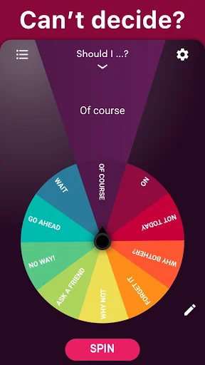 Daily Decision Wheel - Randomi screenshot 1