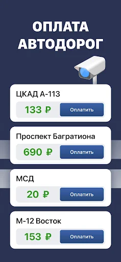 Штрафы ГИБДД официальные. ЦКАД screenshot 2