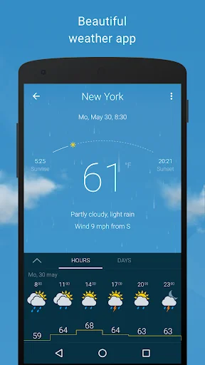 Gismeteo screenshot 1