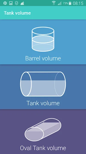 Tank volume