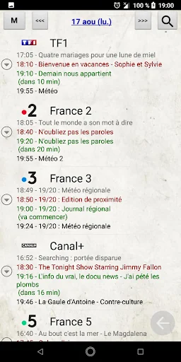 Programme TV «À la téloche»