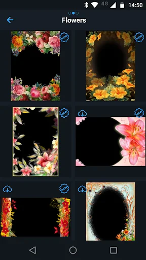 Flowers PhotoFrames screenshot 2