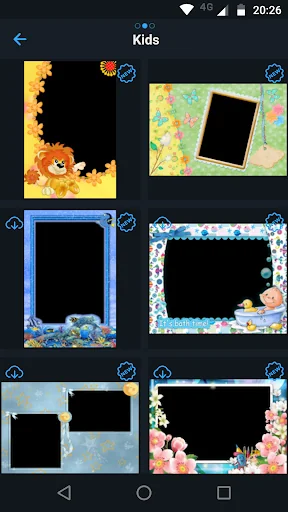 Kids PhotoFrames screenshot 2