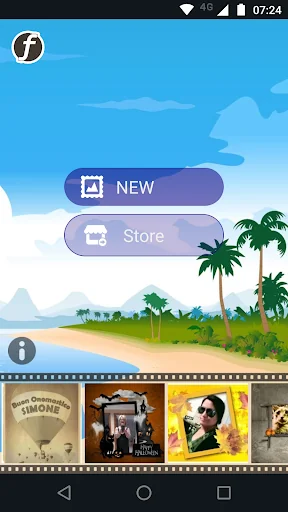 Vacation PhotoFrames screenshot 2