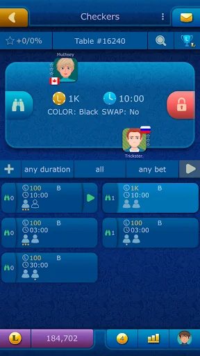 Checkers LiveGames online screenshot 4