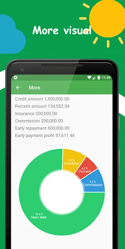 EMI loan calculator screenshot 3