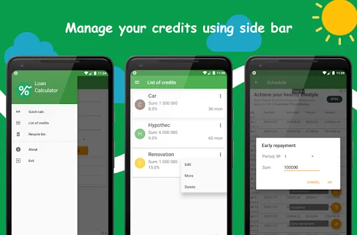 EMI loan calculator screenshot 4