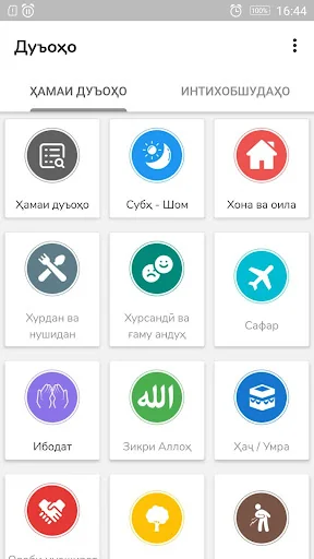Дуъохо барои ҳар рӯз