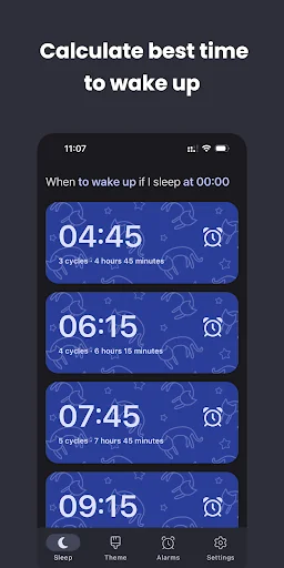 Sleep Time - Alarm Calculator screenshot 1