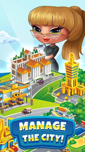 Pocket Tower－Hotel Builder screenshot 2