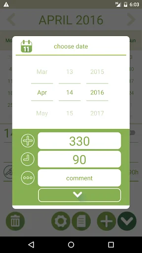 Tracking of salary and working screenshot 2