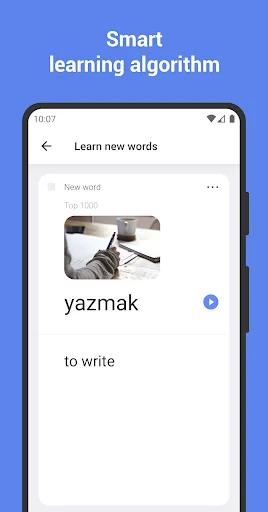Learn Turkish with flashcards! screenshot 1