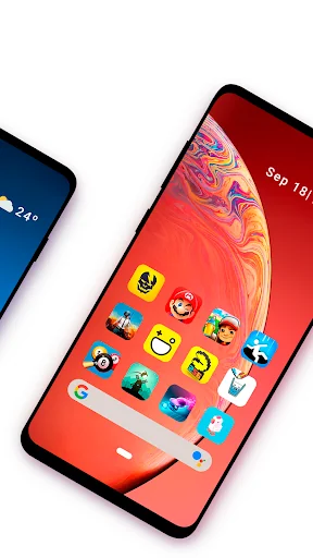 iUX 11 Style - Icon Pack screenshot 3