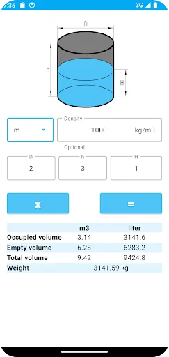 Tank Volume Calculator screenshot 3