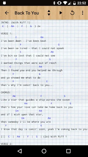 Guitar Songs screenshot 4