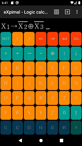 eXpimal - Logic calculator