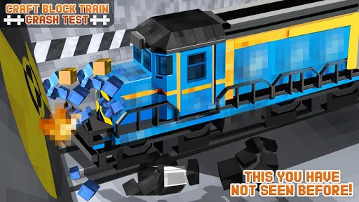 Craft Block Train Crash Test