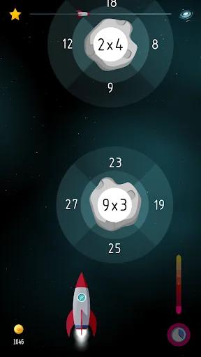 Space Math: Times Tables Games screenshot 1