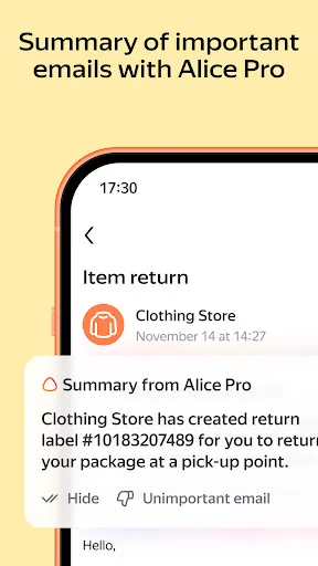 Yandex Mail: Email & Cloud screenshot 3