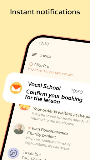 Yandex Mail: Email & Cloud screenshot 4