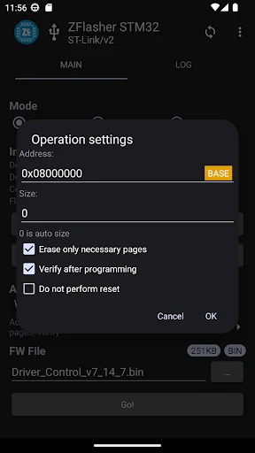 ZFlasher STM32 screenshot 3
