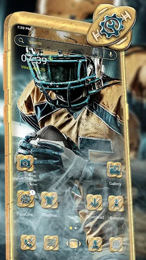 Rugby Sportman Launcher Theme