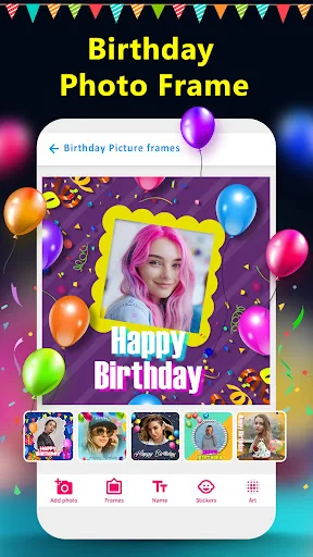 Ai Birthday Photo Frame