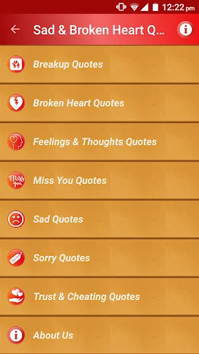 Sad & Broken Heart Pain Status screenshot 2