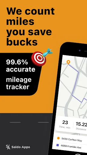 Saldo: Mileage Tracker