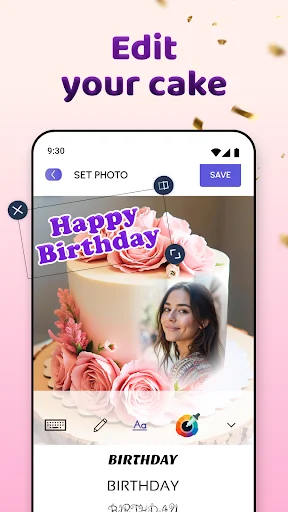 Name Photo On Birthday Cake screenshot 3
