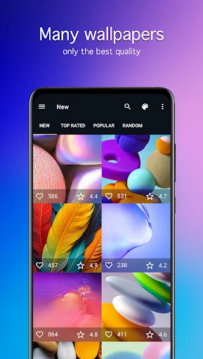 Wallpapers for Samsung 4K screenshot 2