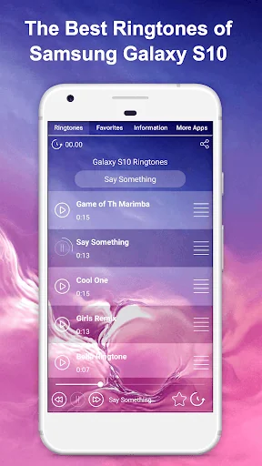 Galaxy S10 Plus Ringtones screenshot 1