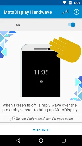 MotoDisplay Handwave