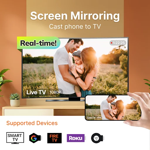 Screen Mirroring - Miracast screenshot 1