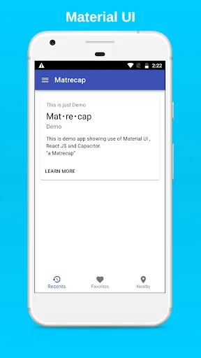 Matrecap (Material UI + React 