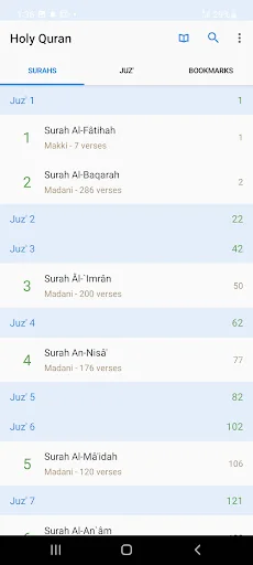 Holy Quran Read & listen screenshot 1