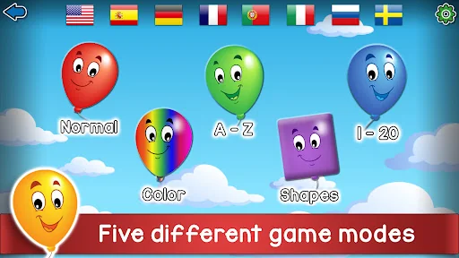 Kids Balloon Pop Game