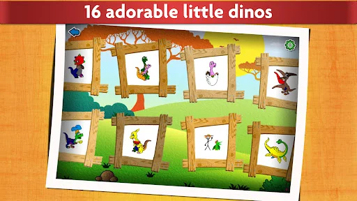 Kids Dinosaur Coloring Pages screenshot 2