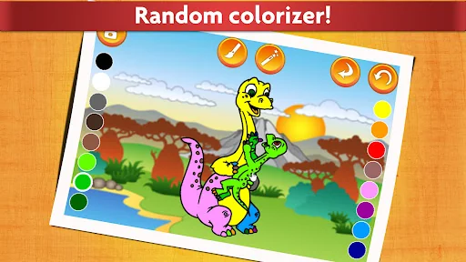 Kids Dinosaur Coloring Pages screenshot 4