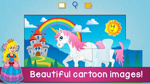 Kids Animals Jigsaw Puzzles screenshot 1