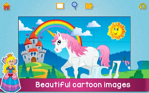 Kids Animals Jigsaw Puzzles screenshot 1