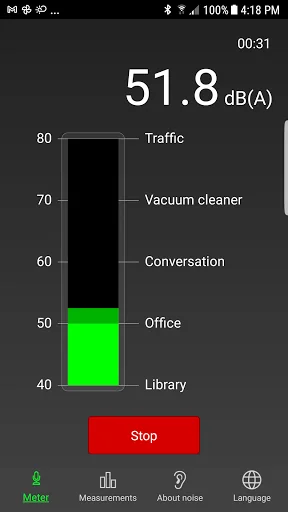 Noise Exposure screenshot 2