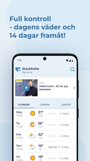Klart - Väder screenshot 1