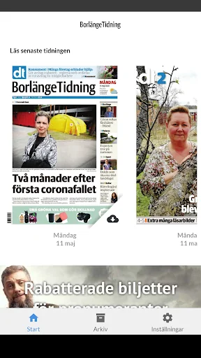 Borlänge Tidning e-tidning
