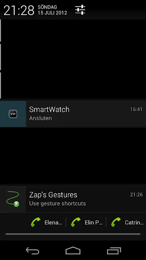 Zap's Gestures screenshot 1