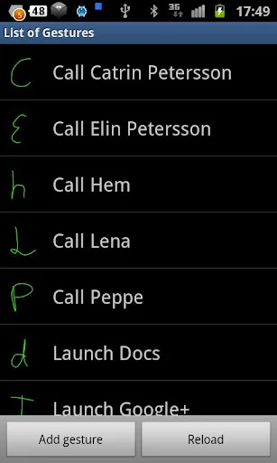 Zap's Gestures screenshot 3